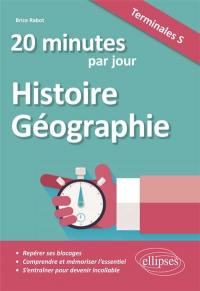20 minutes d'histoire géographie par jour, terminales S