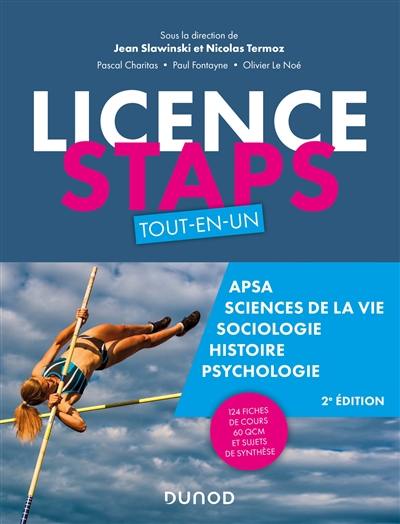 Licence Staps : tout-en-un : Apsa, sciences de la vie, sociologie, histoire, psychologie