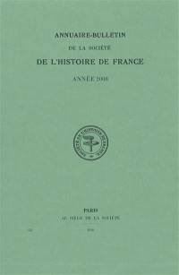 Annuaire-bulletin de la Société de l'histoire de France, n° 2008