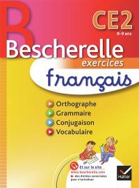 Bescherelle exercices français CE2, 8-9 ans