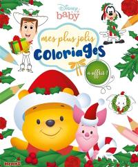 Disney baby : mes plus jolis coloriages à offrir : joyeux Noël !