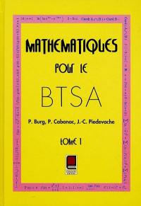 BTSA. Vol. 1. Mathématiques