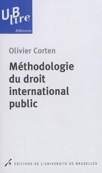 Méthodologie du droit international public