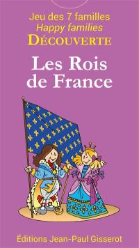Les rois de France : jeu des 7 familles. Kings of France : happy families