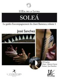 Le guide d'accompagnement du chant flamenco. Vol. 1. Solea : l'oeil de la letra