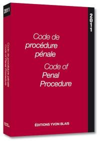 Code de procédure pénale 2011