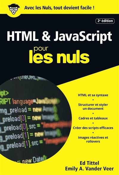HTML & JavaScript pour les nuls