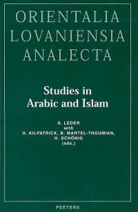 Studies in Arabic and Islam : proceedings of the 19th congress, Union européenne des arabisants et islamisants, Halle 1998