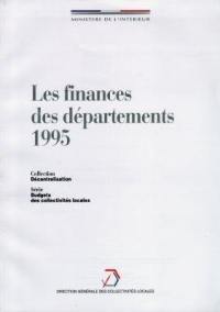 Les finances des départements 1995 : statistiques financières sur les collectivités locales