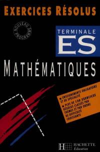 Mathématiques terminale ES