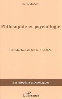 Philosophie et psychologie : 1896