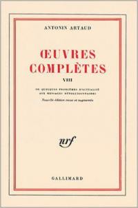 Oeuvres complètes. Vol. 8