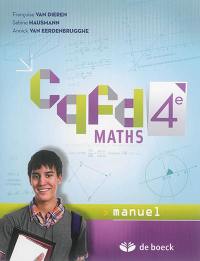 CQFD maths 4e : manuel