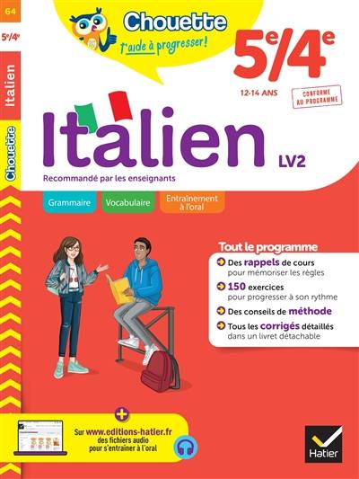 Italien 5e, 4e, LV2, 12-14 ans : conforme au programme