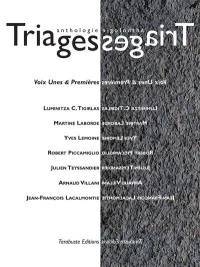 Triages, n° hors-série. Voix unes & premières : anthologie 2019 : vol. 2