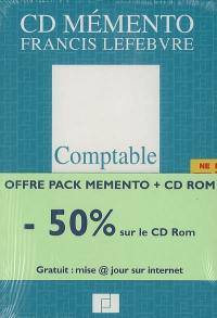 Pack comptable 2007 : mémento + CD-ROM