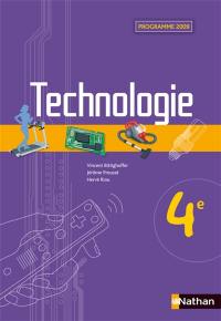 Technologie 4e : programme 2009