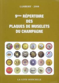 9e répertoire des plaques de muselets du champagne