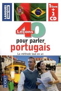 40 leçons pour parler portugais : la méthode tout en un