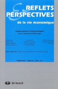 Reflets et perspectives de la vie économique, n° 2 (2002). Globalisation et développement