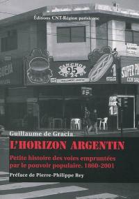 L'horizon argentin : petite histoire des voies empruntées par le pouvoir populaire : 1860-2001