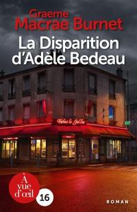 La disparition d'Adèle Bedeau