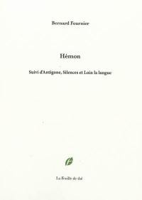 Hémon. Antigone. Silences