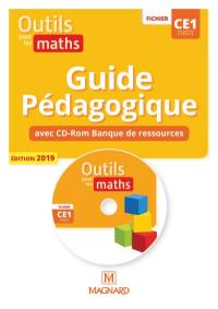 Outils pour les maths, fichier CE1, cyle 2 : guide pédagogique avec CD-ROM banque de ressources