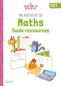 Ma pochette de maths CE1 : guide ressources
