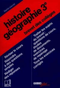 Histoire-Géographie : brevet des collèges