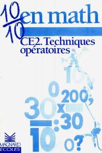Techniques opératoires CE2