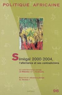 Politique africaine, n° 96. Sénégal 2000-2004 : l'alternance et ses contradictions