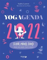 Yogagenda 2022 : flow, mood, food : pour une année toute douce