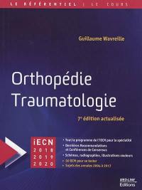 Orthopédie, traumatologie : iECN 2018-2019-2020