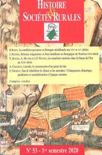 Histoire & sociétés rurales, n° 53