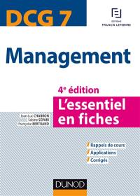 Management, DCG 7 : l'essentiel en fiches