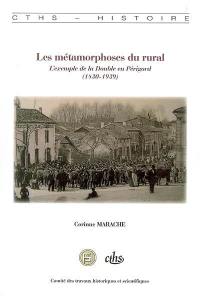 Les métamorphoses du rural : l'exemple de la Double en Périgord (1830-1939)