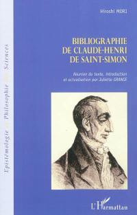 Bibliographie de Claude-Henri de Saint-Simon