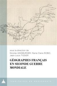 Géographes français en Seconde Guerre mondiale