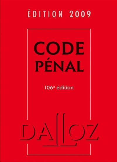 Code pénal 2009