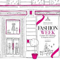 Fashion week : carnet de coloriage & shopping antistress