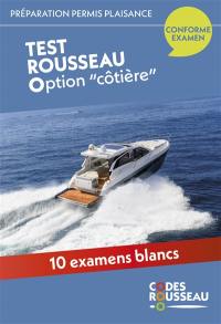 Permis bateau Rousseau. Test permis plaisance option côtière