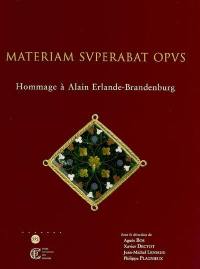 Materiam superabat opus : hommage à Alain Erlande-Brandenburg