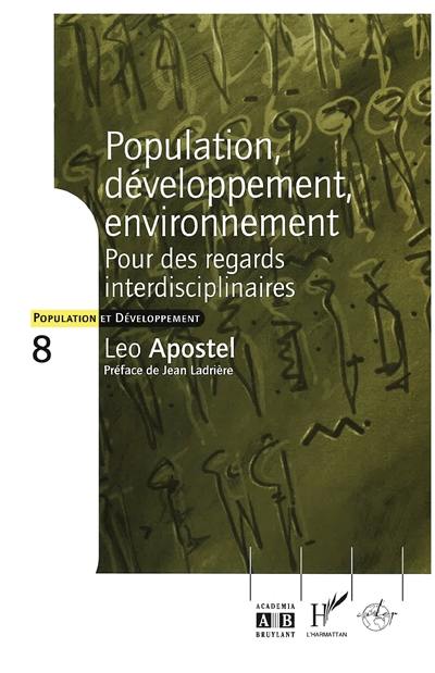 Population, développement, environnement : pour des regards interdisciplinaires