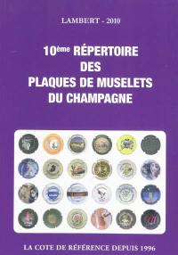 10e répertoire des plaques de muselets du champagne