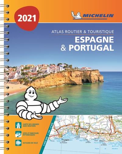 Espagne & Portugal 2021 : atlas routier & touristique. Espana & Portugal 2021 : atlas de carreteras y turistico. Espana & Portugal 2021 : atlas rodoviario e turistico