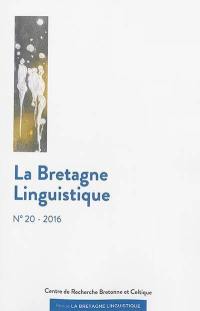 Bretagne linguistique (La), n° 20