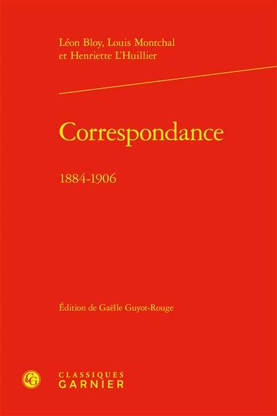 Correspondance, 1884-1906