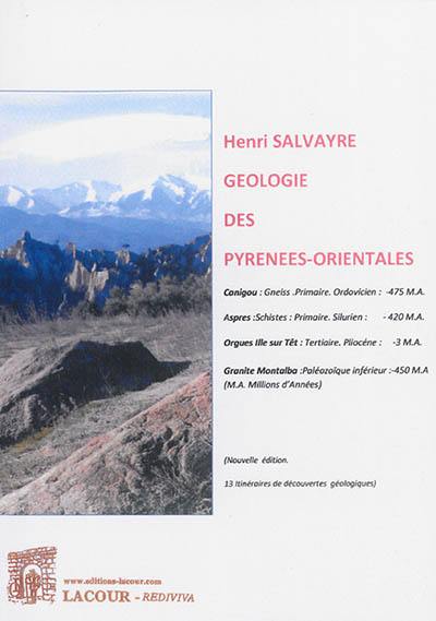 Géologie des Pyrénées-Orientales : essai de synthèse
