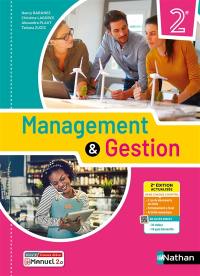 Management & gestion, 2de : i-manuel 2.0, livre + licence élève